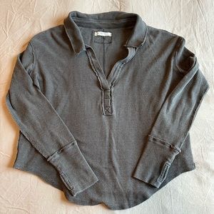 Free People V Neck Sweater (Size M)